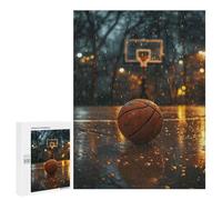 500 PCS Jigsaws Adults Puzzles Basketball Nostalgia Jigsaws for Adults Toy Wall Decor Home Decoration for Is Ideal As A Gift 500 PCS