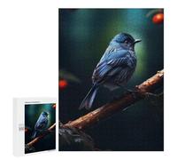 500 PCS Jigsaws Adults Puzzles Beautiful Blue Bird Nature Jigsaws for Adults Hands-on Game Wall Decoration Birthday And Unique Gifts 500 PCS