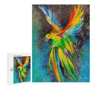 500 PCS Jigsaws Adults Puzzles Bright Parrot Jigsaws for Adults Toy Wall Decor Home Decoration for Is Ideal As A Gift 500 PCS