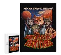 500 PCS Jigsaws Adults Puzzles Cats From Mars Jigsaw for Adults Hands-on Game Precision Cutting Parent-child Interaction 500 PCS