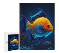 500 PCS Jigsaws Adults Puzzles Cute Tropical Fish Adult Puzzles Relaxing Games Precision Cutting Unique Gifts for Birthday And Christmas 500 PCS