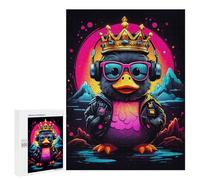 500 PCS Jigsaws Adults Puzzles Duckling Rtero Jigsaw Puzzle Family Game Analysis And Logic Parent-child Interaction 500 PCS