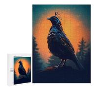 500 PCS Jigsaws Adults Puzzles Enchanted Forest Bird Jigsaw for Adults Hands-on Game Precision Cutting Parent-child Interaction 500 PCS