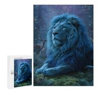 500 PCS Jigsaws Adults Puzzles Enchanted Forest Lion Majesty Puzzles for Teenagers Family Activities Educational Challenge for Educational Game Challenge Toy 500 PCS