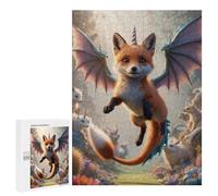 500 PCS Jigsaws Adults Puzzles Flying Fox Kit with Dragon Wings Jigsaw Puzzle Family Game Analysis And Logic Parent-child Interaction 500 PCS