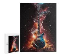 500 PCS Jigsaws Adults Puzzles Galactic Guitar Dreamscape Adult Puzzles DIY Toys But Fun And Humorous Unique Gifts for Birthday And Christmas 500 PCS