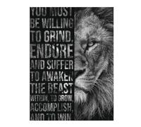500 PCS Jigsaws Adults Puzzles Gifts Awaken The Beast Within Jigsaws for Adults Relaxing Games Analysis And Logic Educational Challenge 500 PCS