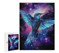 500 PCS Jigsaws Adults Puzzles Gifts Galactic Hummingbird -1 Jigsaw Puzzle Relax Games Staycation Kill Time Birthday Present, Gifts, 500 PCS