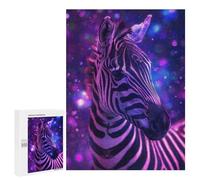 500 PCS Jigsaws Adults Puzzles Gifts Zebra Animal Space Jigsaw for Adults Relax Games Home Decoration Birthday Present, Gifts, 500 PCS