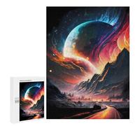500 PCS Jigsaws Adults Puzzles Highway To Cosmos Nebula Jigsaw for Adults Relax Games Birthday Present Birthday And Unique Gifts 500 PCS