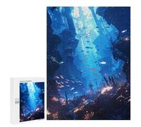 500 PCS Jigsaws Adults Puzzles In The Depths Jigsaw for Adults Toy Wall Decor Perfect Decoration for Is Ideal As A Gift 500 PCS