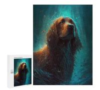 500 PCS Jigsaws Adults Puzzles Irish Setter Dog Teenagers Puzzles Anti-Stress Toys Wall Decoration Unique Gifts for Birthday And Christmas 500 PCS