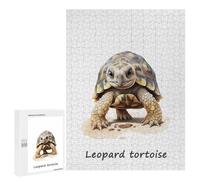 500 PCS Jigsaws Adults Puzzles Leopard Tortoise Animal Jigsaws for Adults Toy Wall Decor Home Decoration for Is Ideal As A Gift 500 PCS