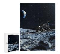 500 PCS Jigsaws Adults Puzzles Lunar Expedition Adult Puzzles Relaxing Games Precision Cutting Unique Gifts for Birthday And Christmas 500 PCS