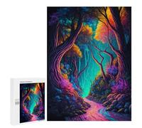 500 PCS Jigsaws Adults Puzzles Magic Forest Adult Puzzles Relaxing Games Precision Cutting Unique Gifts for Birthday And Christmas 500 PCS