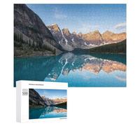 500 PCS Jigsaws Adults Puzzles Moraine Lake Reflection Jigsaws for Adults Hands-on Game Wall Decoration Birthday And Unique Gifts 500 PCS