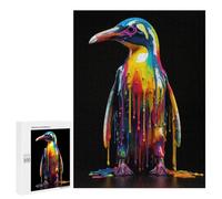 500 PCS Jigsaws Adults Puzzles Rainbow Penguin Adult Puzzles Relaxing Games Precision Cutting Unique Gifts for Birthday And Christmas 500 PCS