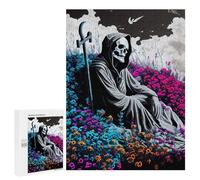 500 PCS Jigsaws Adults Puzzles Reapers Rest Jigsaw for Adults Hands-on Game Precision Cutting Parent-child Interaction 500 PCS