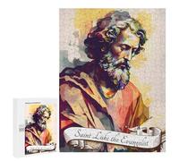 500 PCS Jigsaws Adults Puzzles Saint Luke The Evangelist Jigsaw for Adults Hands-on Game Precision Cutting Parent-child Interaction 500 PCS