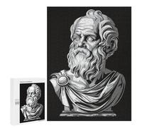 500 PCS Jigsaws Adults Puzzles Socrates Philosopher Bust Adult Puzzles Relaxing Games Precision Cutting Unique Gifts for Birthday And Christmas 500 PCS