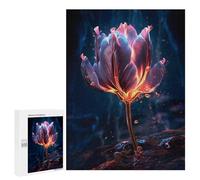 500 PCS Jigsaws Adults Puzzles Spiritual Fire Flower Adult Puzzles Relaxing Games Precision Cutting Unique Gifts for Birthday And Christmas 500 PCS