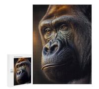 500 PCS Jigsaws Adults Puzzles The Gorilla Jigsaw for Adults Toy Wall Decor Perfect Decoration for Is Ideal As A Gift 500 PCS