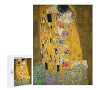 500 PCS Jigsaws Adults Puzzles The Kiss Jigsaw for Adults Hands-on Game Precision Cutting Parent-child Interaction 500 PCS