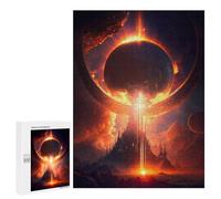 500 PCS Jigsaws Adults Puzzles The Sun Eclipse Jigsaw for Adults Relax Games Birthday Present Birthday And Unique Gifts 500 PCS