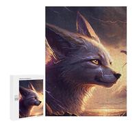 500 PCS Jigsaws Adults Puzzles Thundering Fox Epic Fantasy Artwork Jigsaws for Adults Family Games Presents for Women for Is Ideal As A Gift 500 PCS