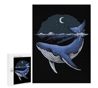 500 PCS Jigsaws Adults Puzzles Whale Jigsaw Puzzle Family Game Analysis And Logic Parent-child Interaction 500 PCS