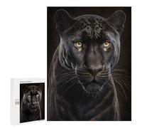 500 PCS Jigsaws for Adults Black Leopard Portrait Puzzles for Adults Toy Wall Decor Improve Memory Gifts for Friends And Family 500 PCS