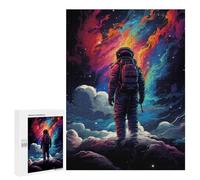 500 PCS Jigsaws for Adults Cosmic Astronaut Journey-2 Jigsaw for Teenagers Improve Memory Every Piece Is Unique - Toys Educational Games 500 PCS
