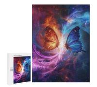 500 PCS Jigsaws for Adults Cosmic Butterfly Dance Jigsaw for Teenagers Improve Memory Every Piece Is Unique - Toys Educational Games 500 PCS