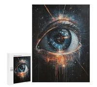 500 PCS Jigsaws for Adults Cosmic Eye Painting-7 Adult Jigsaw Puzzles Stress Reliever Difficult And Challenge Family Fun & Game Night 500 PCS