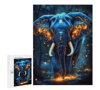 500 PCS Jigsaws for Adults Enchanted Forest Elephant Puzzle For Teenagers Precision Cutting Parent-child Interaction Stress Reduction Gifts 500 PCS