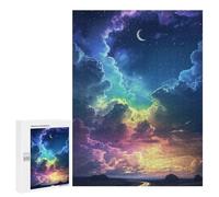 500 PCS Jigsaws for Adults Enchanted Sky Road Jigsaw for Teenagers Improve Memory Every Piece Is Unique - Toys Educational Games 500 PCS