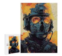 500 PCS Jigsaws for Adults Future Soldier Gear Puzzle For Teenagers Precision Cutting Parent-child Interaction Stress Reduction Gifts 500 PCS