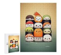 500 PCS Jigsaws for Adults Kawaii Japan Sushi Rolls Puzzles for Adults Toy Wall Decor Improve Memory Gifts for Friends And Family 500 PCS