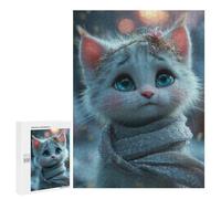 500 PCS Jigsaws for Adults Magical Fairy Cat Crown Adult Jigsaw Puzzles Stress Reliever Difficult And Challenge Family Fun & Game Night 500 PCS