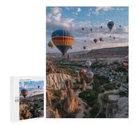 500 PCS Jigsaws for Adults Puzzle Colorful Balloons Over Cappadocia Jigsaw Puzzles for Adults For Family Fun for Birthday, Chrismas Unique Challenge Game 500 PCS