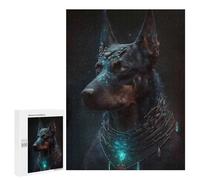 500 PCS Jigsaws for Adults Puzzle Doberman Pinscher Dog Jigsaws for Adults Fun Games Stress Reliever Challenging To Complete 500 PCS