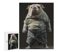 500 PCS Jigsaws for Adults Puzzle Dog Fat Jigsaws for Adults Fun Games Stress Reliever Challenging To Complete 500 PCS