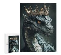 500 PCS Jigsaws for Adults Puzzle Dragon King Puzzle for Adults Family Game Difficult Challenge Gifts for Friends And Family 500 PCS