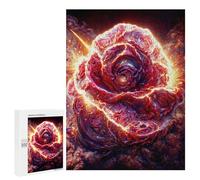 500 PCS Jigsaws for Adults Puzzle Electric Rose Symphony Jigsaw Puzzle Hands-on Game But Fun And Humorous Birthday Present, Gifts, 500 PCS