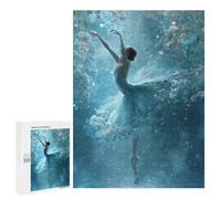 500 PCS Jigsaws for Adults Puzzle Enchanted Ballet Dance in Flowers Jigsaw Puzzles for Adults For Family Fun for Birthday, Chrismas Unique Challenge Game 500 PCS