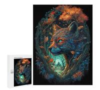 500 PCS Jigsaws for Adults Puzzle Enchanted Forest Whiskers -1 Adult Jigsaw Relax Games Difficult Challenge Challenging To Complete 500 PCS