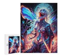 500 PCS Jigsaws for Adults Puzzle Evil Fairy with Moth Wings Jigsaw Puzzle Hands-on Game But Fun And Humorous Birthday Present, Gifts, 500 PCS