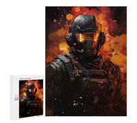 500 PCS Jigsaws for Adults Puzzle Future Soldier 2 Jigsaw Puzzle Hands-on Game But Fun And Humorous Birthday Present, Gifts, 500 PCS