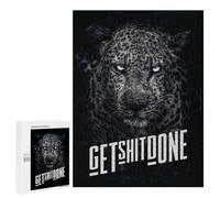 500 PCS Jigsaws for Adults Puzzle Get Shit Done Jigsaw for Adults Fun Games Presents for Women Challenging To Complete 500 PCS