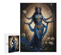 500 PCS Jigsaws for Adults Puzzle Gorgeous Goddess Kali Jigsaws for Adults Fun Games Stress Reliever Challenging To Complete 500 PCS